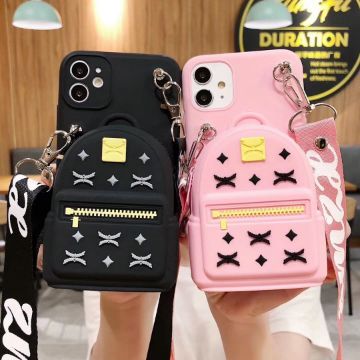 Show details for With Crossbody Strap Wallet Bag 3D Cute Luxury Girl Women Silicone Phone Case Cover for Iphone X Xs 11 12 13 14 15 Plus Pro Max Picture of With Crossbody Strap Wallet Bag 3D Cute Luxury Girl Women Silicone Phone Case Cover for Iphone X Xs 11 12 13 14 15 Plus Pro Max